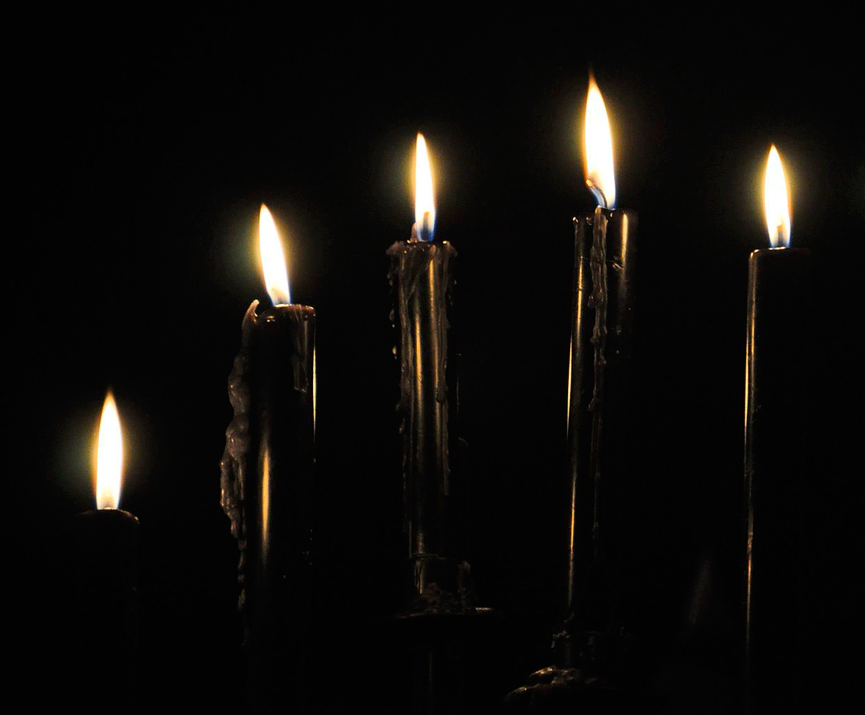 velas negras